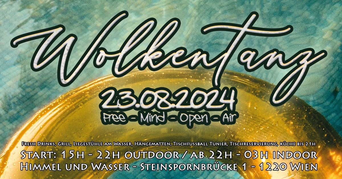 Header Wolkentanz Openair Himmel und Wasser