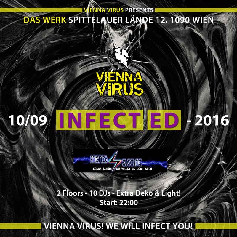 Vienna Virus Flyer Front