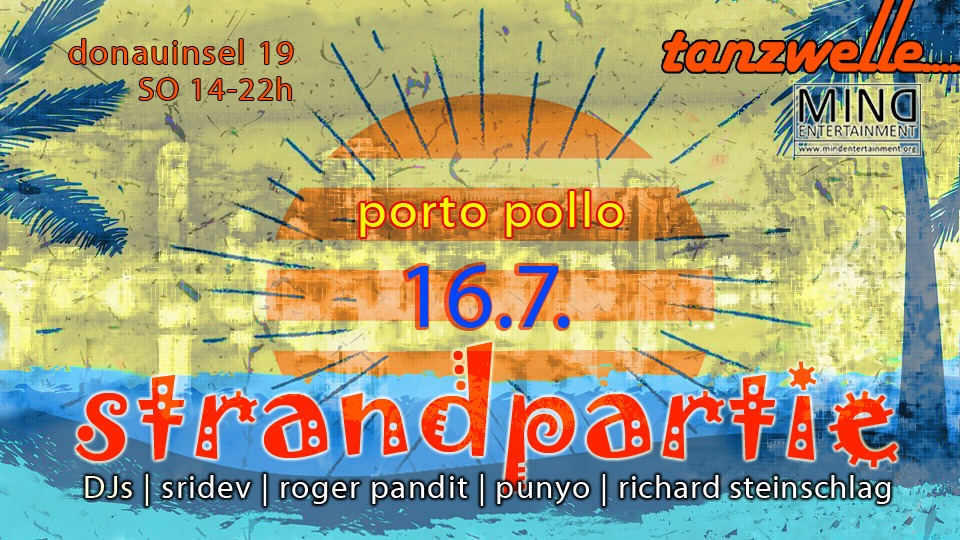 Strandpartie Porto Pollo Flyer
