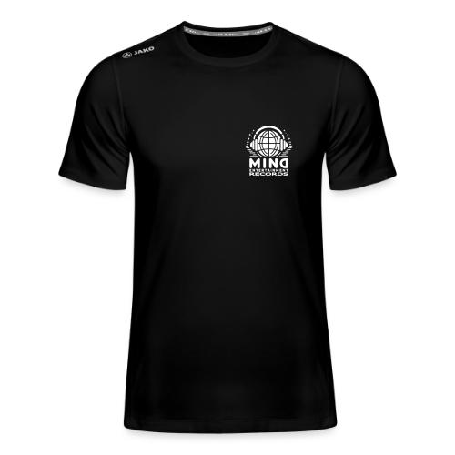 MindE Records Logos Weiss - JAKO Männer T-Shirt Run 2.0